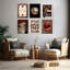 6 Piece Wrapped Canvas Print