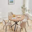 Miko 50cm H Velvet Upholstered Metal Side Chair-254413152