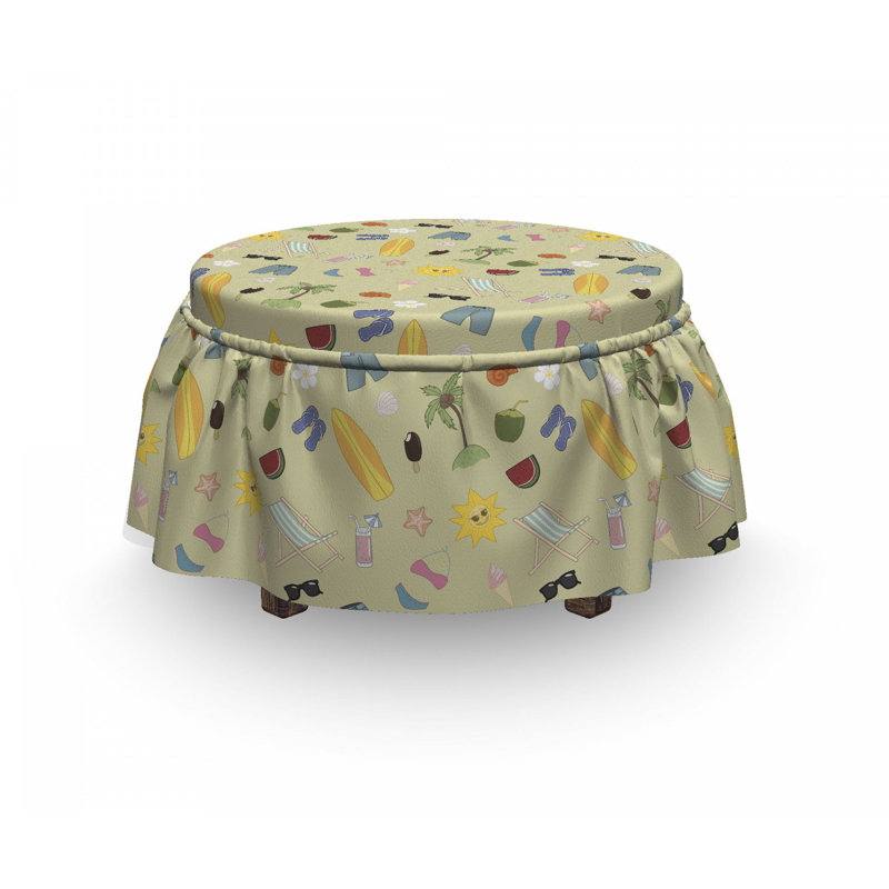 Housse pour de plage repose-pieds travel fun
