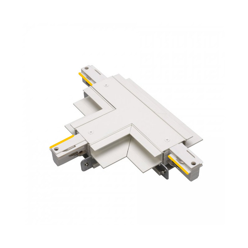 Recessed T Track Connector, White