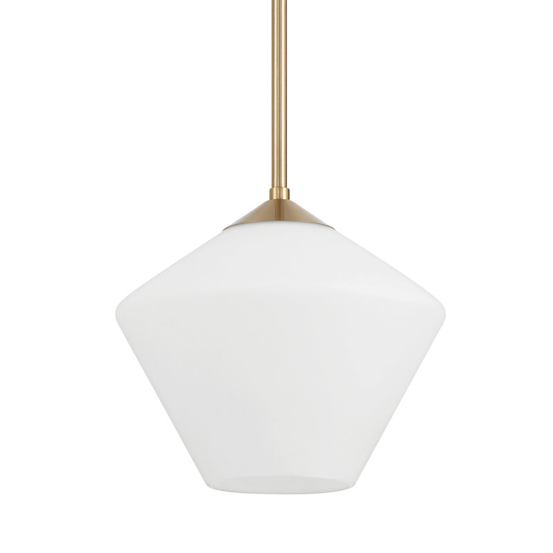 Plafonnier suspendu 1 lumière Hunter Celestial Valley, Doré
