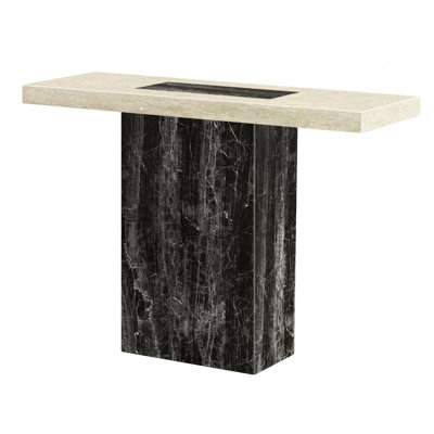 110 cm W Marble Top Console Table