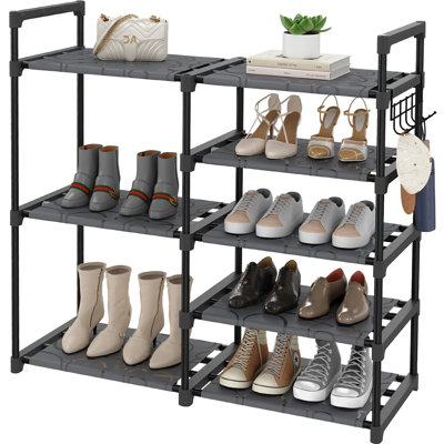 16 Pair Shoe Rack