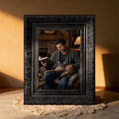Cadre photo rétro pour photos et cadeaux des Fêtes