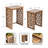 Solid Wood Nesting Tables