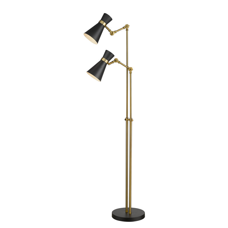 Asbed 56.5'' Tree Floor Lamp, Heritage Brass