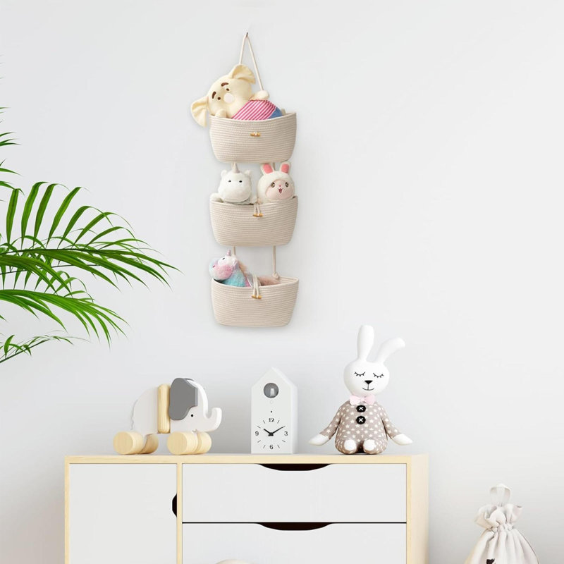 Highland Dunes Cotton Decorative Bin