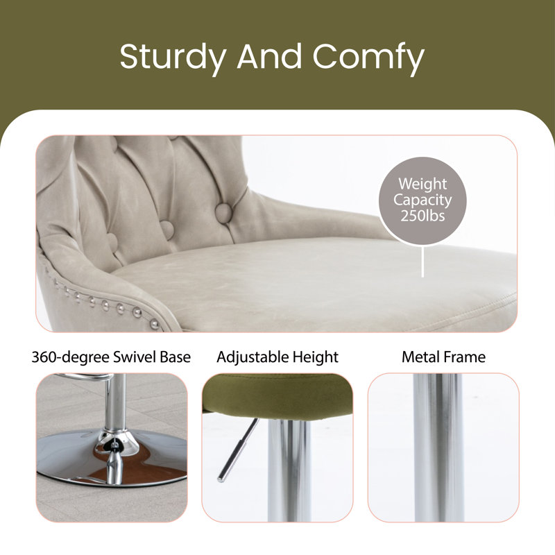 Tabouret Katashia, Olive