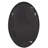 Busey Ribbed Oval Framed Accent Mirror-517196532