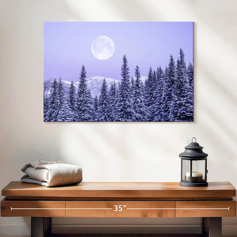 Harnek Winter Moonrise, H 16 po x l 24 po