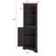 Grande armoire d'angle avec portes-534859294