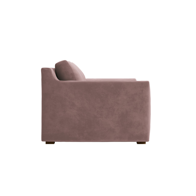 Elevate Loveseat, Dusty Rose Recycled Velvet
