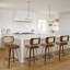 Tabouret de bar et de comptoir pivotant Lucania-377456195-373594529-362399370
