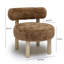Vegan Shearling Accent Chair-1486072833