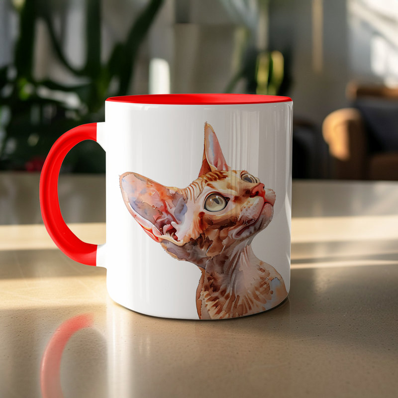 Mug, 1, Red