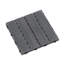 Paquet de tuiles de patio pour terrasse en bois et en plastique 22 WPC-116657555