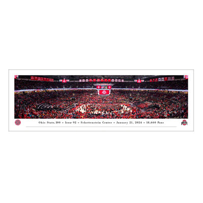 " Ohio State 100 - Iowa 92 - Schottenstein Center - January 21, 2024 - 18,660 Fans " by James Blakeway