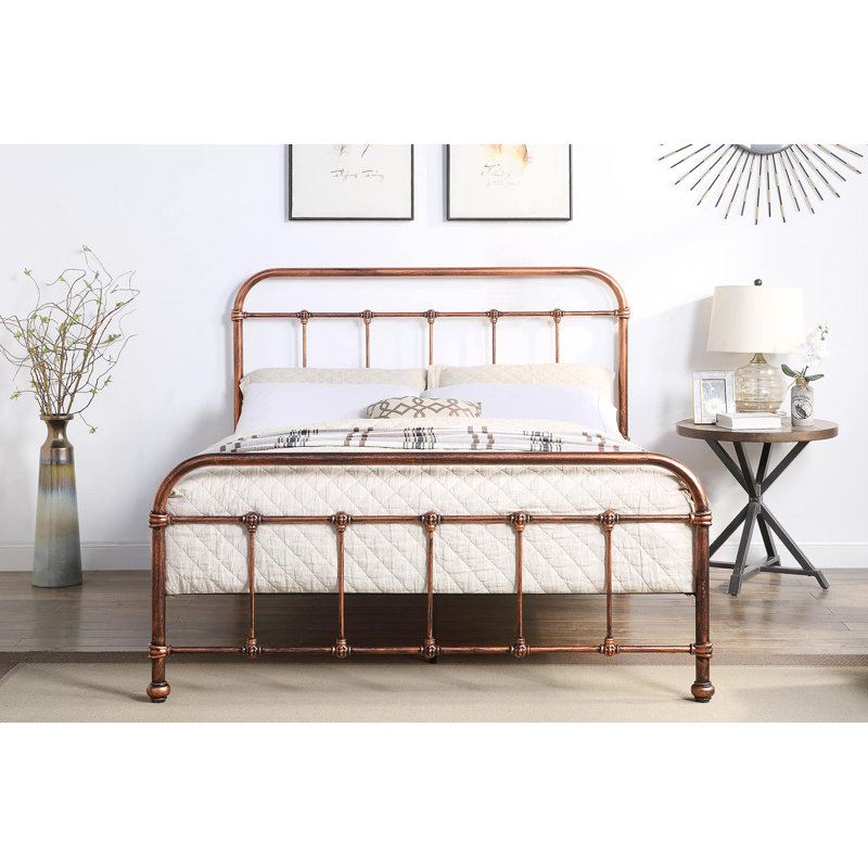 Furr Bed with Mattress, Double (4'6)