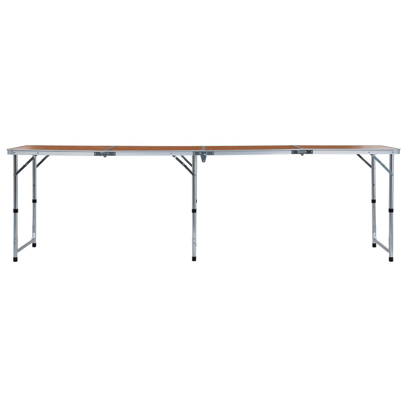Hartwell 240cm Rectangular Adjustable Folding Table