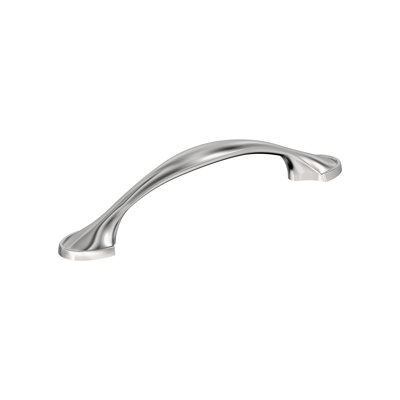 Fairfield 3-3/4 inch (96mm) Center-to-Center Polished Chrome Cabinet Pull - 10 Pack