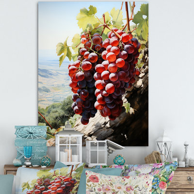 «Vineyard Rendezvous in Rioja III», reproduction sur toile