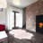Premium Hall Carpet| 100% Polyester, 1200 g/m² | Non-Slip Underside with Leather Sole, 0.4 in Pile Height | Antibacterial, Machine Washable at 86°F | Easy to Clean, Stylish Powder Color Design for Modern Interiors-1405214921
