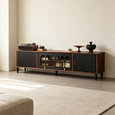 Meuble télé avec rangement Retro