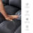 Reiana Twin 76.8'' Faux Leather Convertible Sofa-1793561578