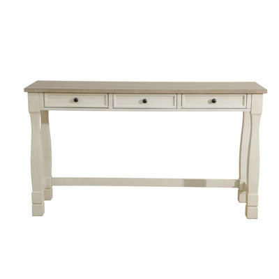 Catrell Modern Farmhouse Style Living Room Console Table with Drawer