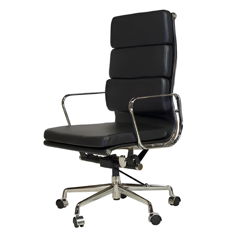 Chaise de bureau Lark, Noir, noir, noir, noir