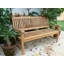 Del-Amo Teak Garden Bench-1023351750