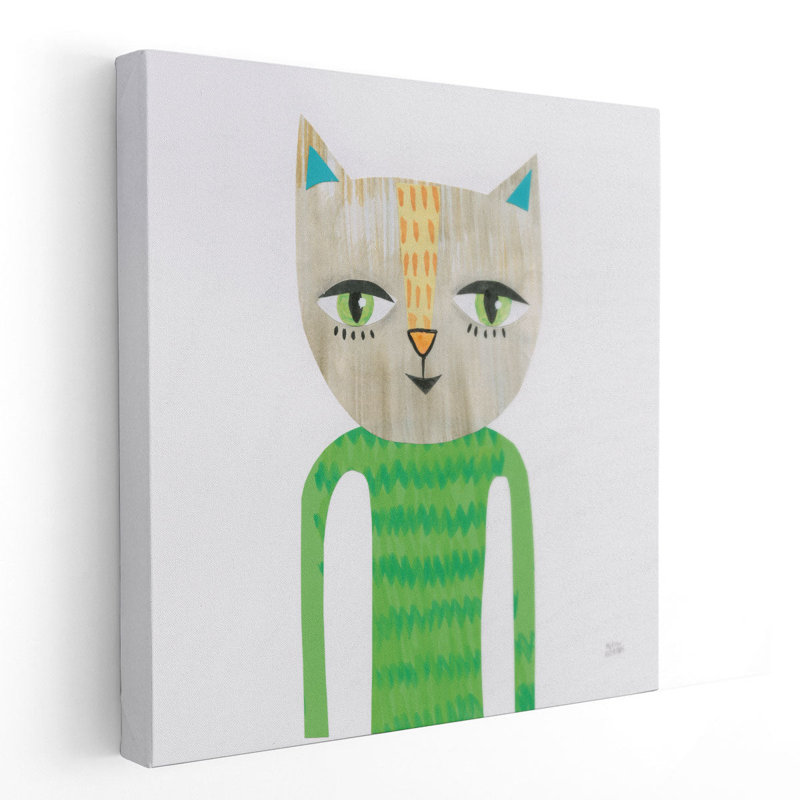 «Cool Cats III», reproduction d'art sur toile, H 40 po x l 40 po