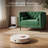 Chesterfield Oversized Accent Chair, 38.6" Mid Century Single Sofa Armchair With Button Tufted Backrest, 2 Bolster Pillows For Living Room, Bedroom, Club, Velvet-1127976606