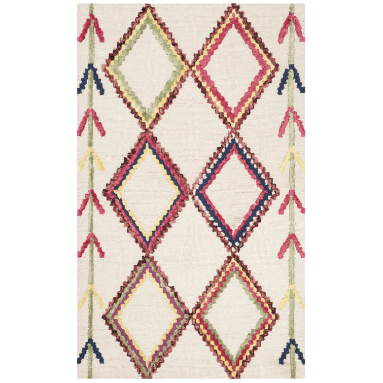Derose Hand Tufted Wool Southwestern Rug