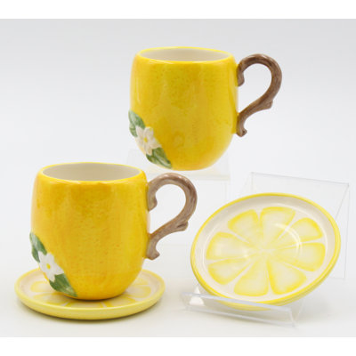 Greeson Ceramic Teacup and Saucer