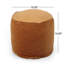 Pouf, abricot