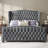 50.8" H Velvet Upholstered Adjustable Bed With Wingback Headboard & Deep Button Tufted-1170113785-1170113790