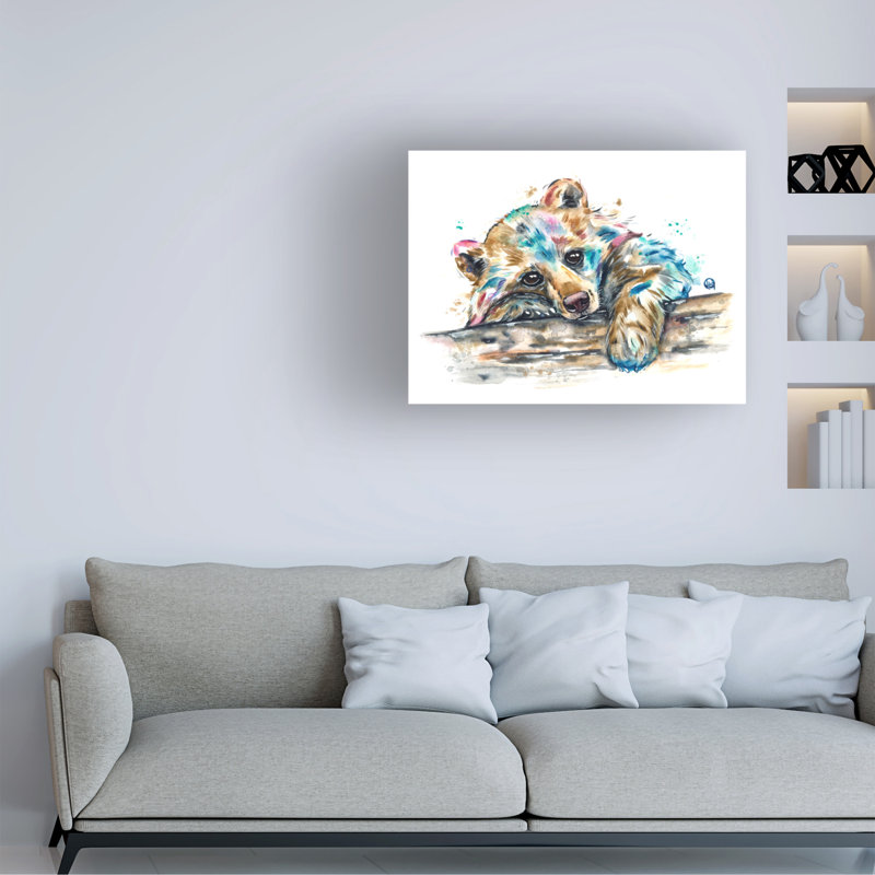 «Lisa Whitehouse Nap Time», art sur toile, H 14 po x l 19 po