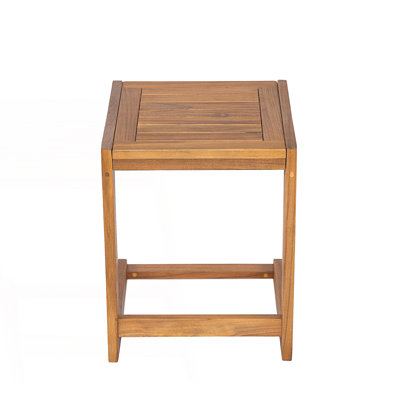 C-Shaped Side Table With Versatile Design