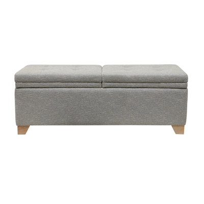 Banc de rangement à fermeture douce