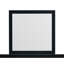 Miroir Plano G002250-M, noir