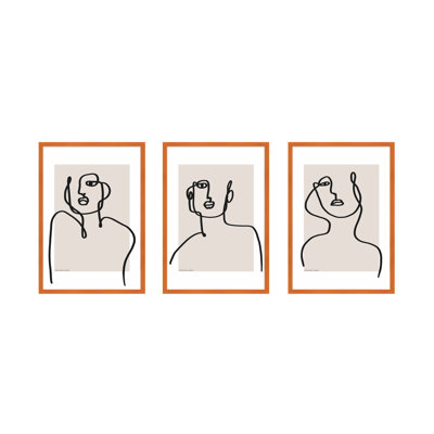 Figure And Form Print by Romina Gadler