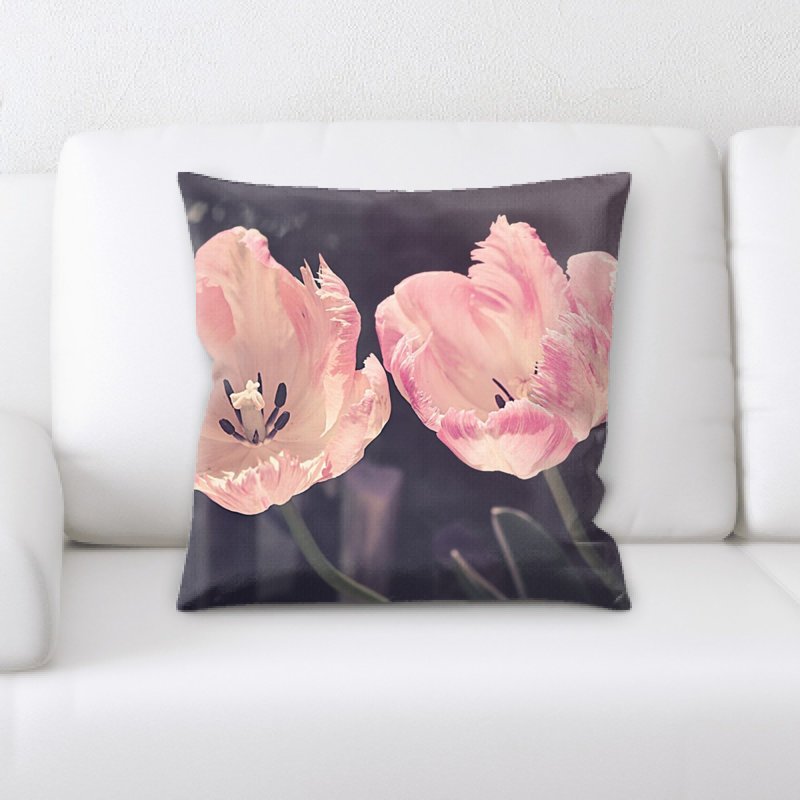Coussin de tulipes