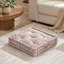 Poly Chenille Square Floor Pillow Cushion-24X24"-125133663