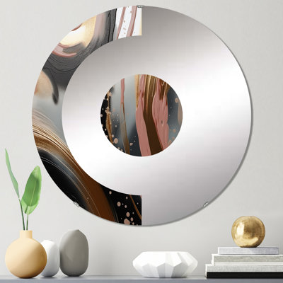 Keaden - Half Circle Wall Mirror