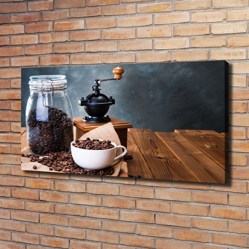 Coffee Grinder - Wrapped Canvas Print