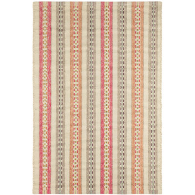 Long Slade Spice Handwoven Cotton Rug