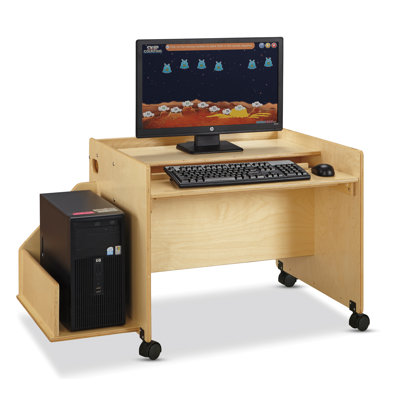Jonti-Craft® Enterprise Single Computer Desk