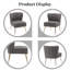 Chaise d'appoint rembourrée Kyshawna-574413159