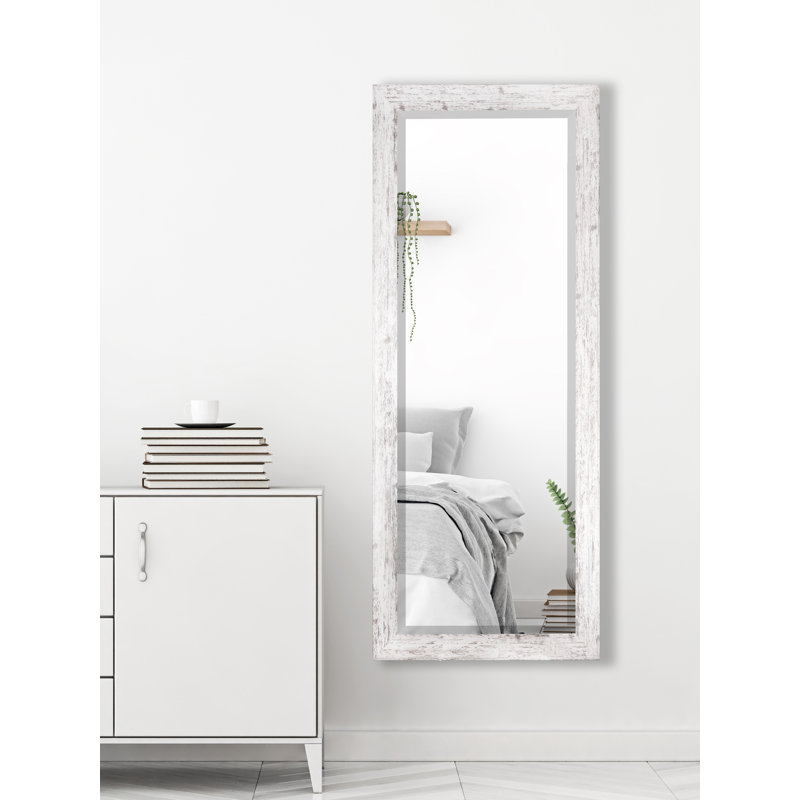 Henslee Mirror, Weathered White, 63.5" H x 25.5" W